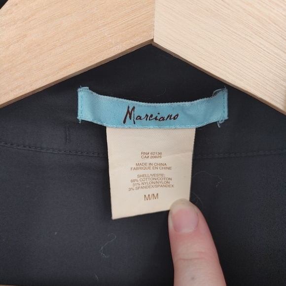 Marciano Lace Up Shirt Dress - Picture 3 of 6